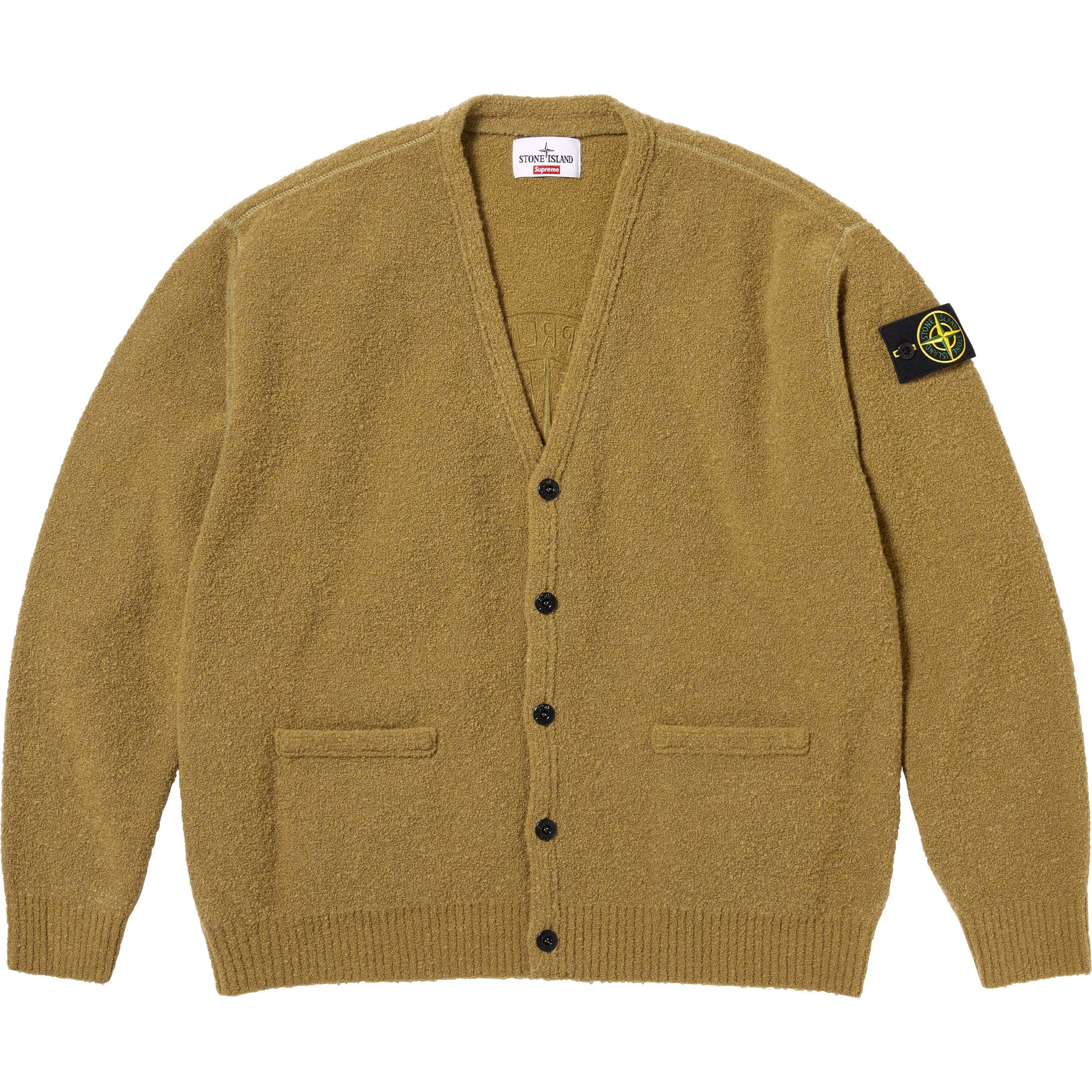 Supreme®/Stone Island® Bouclé Cardigan view 17
